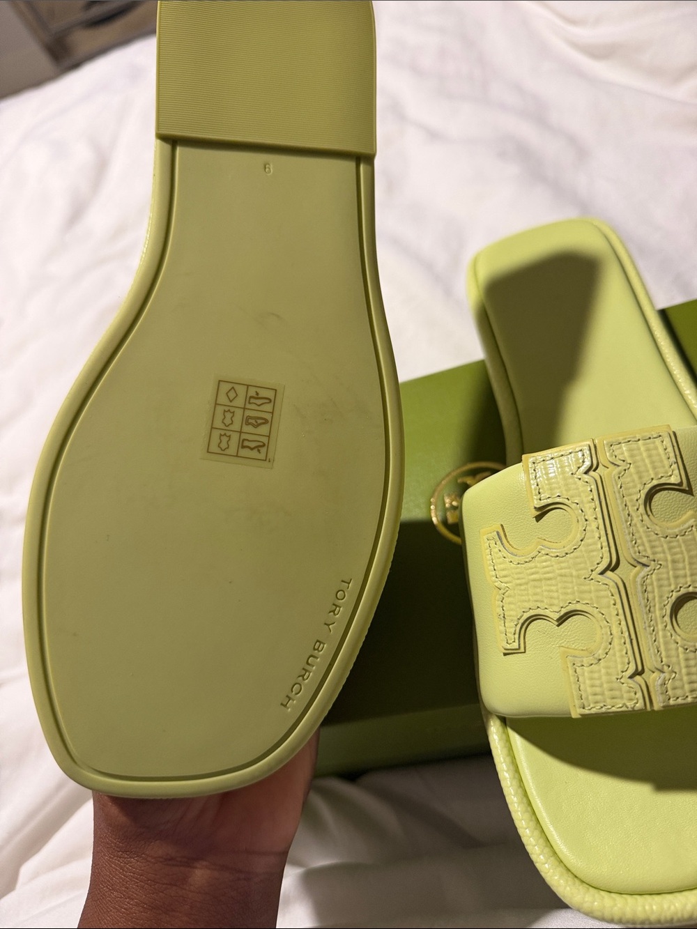 Tory Burch Logo Slide - Picture 2 of 4